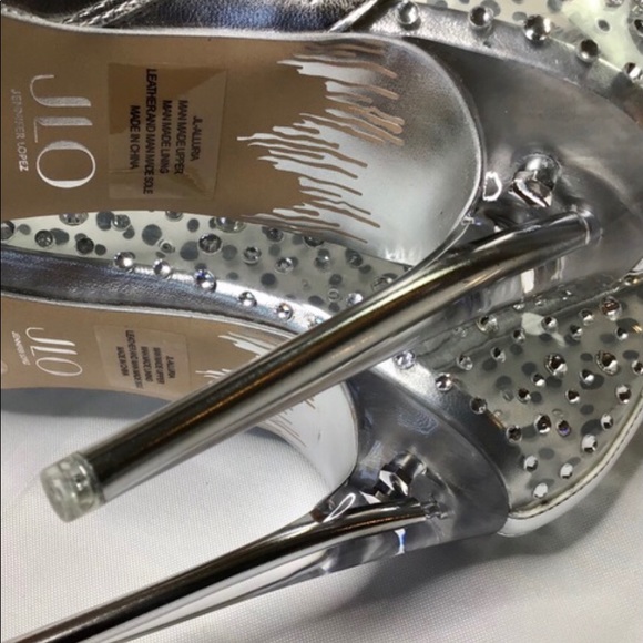 JLo Alluria Jennifer Lopez 7 Boots Heel Stiletto - Picture 4 of 6